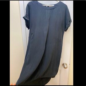 Everlane Silk Short Sleeve Dress, size M